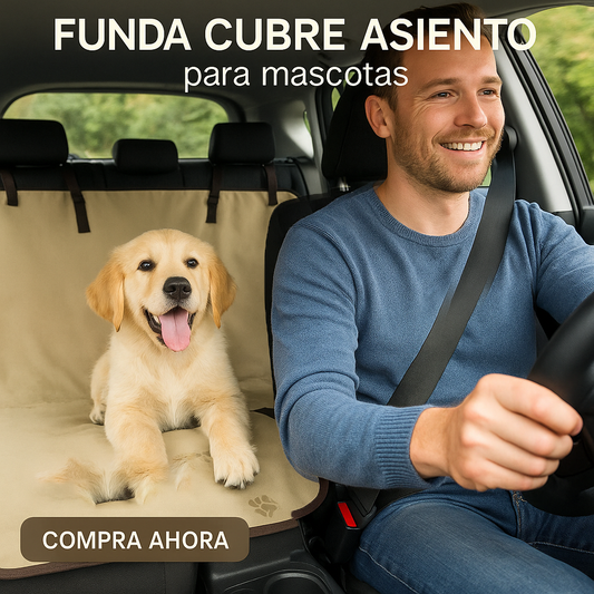 FUNDA PRO IMPERMEABLE - ¡MANTÉN TU AUTO IMPECABLE SIEMPRE! 🚗🐾