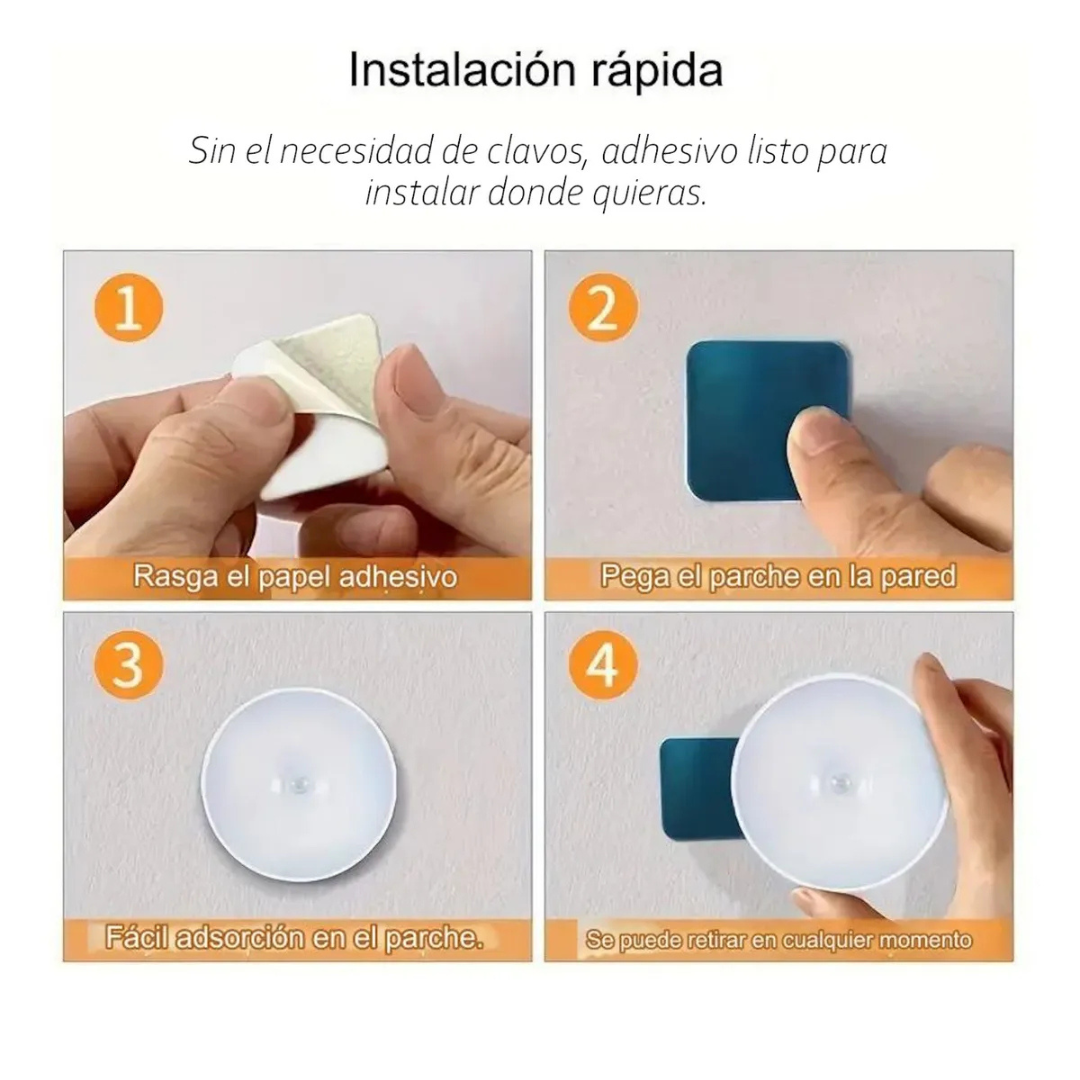Pack 3 Lámpara LED Recargable Sensor