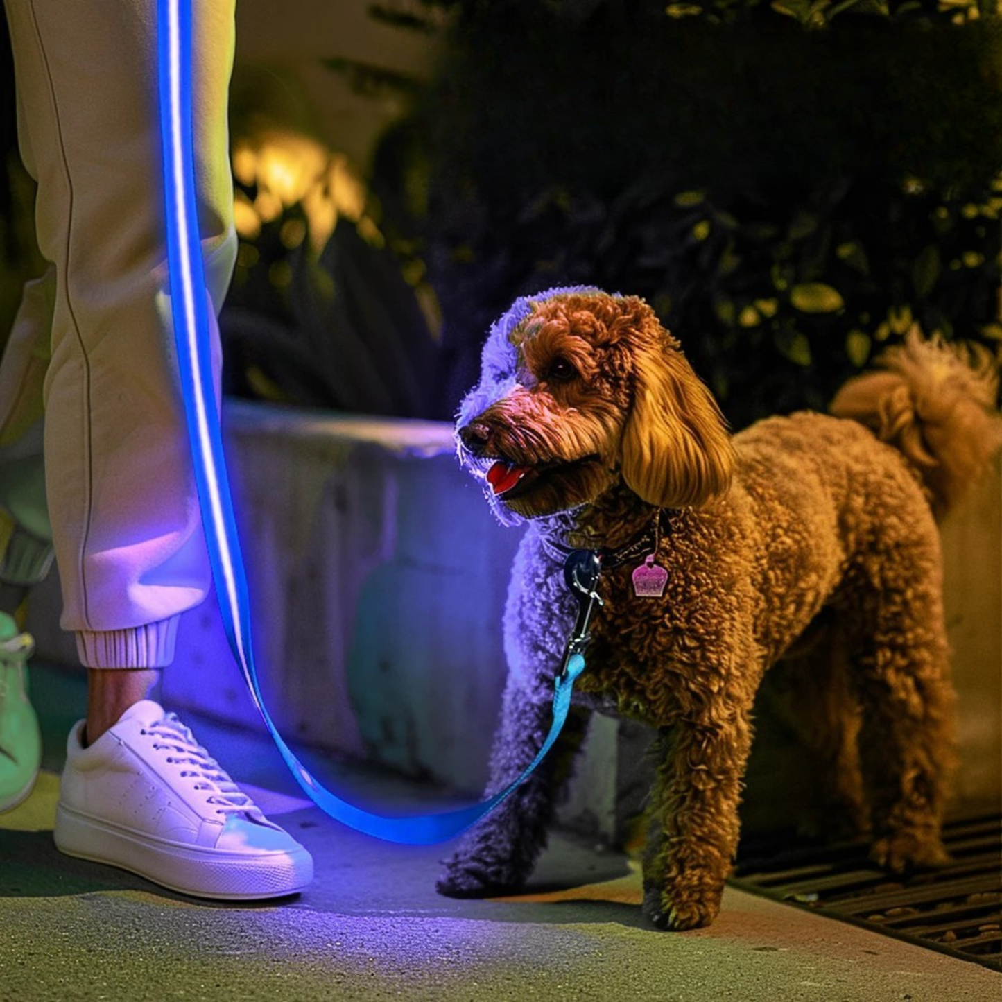 GlowGuard™: Correa LED Pro de Alta Resistencia