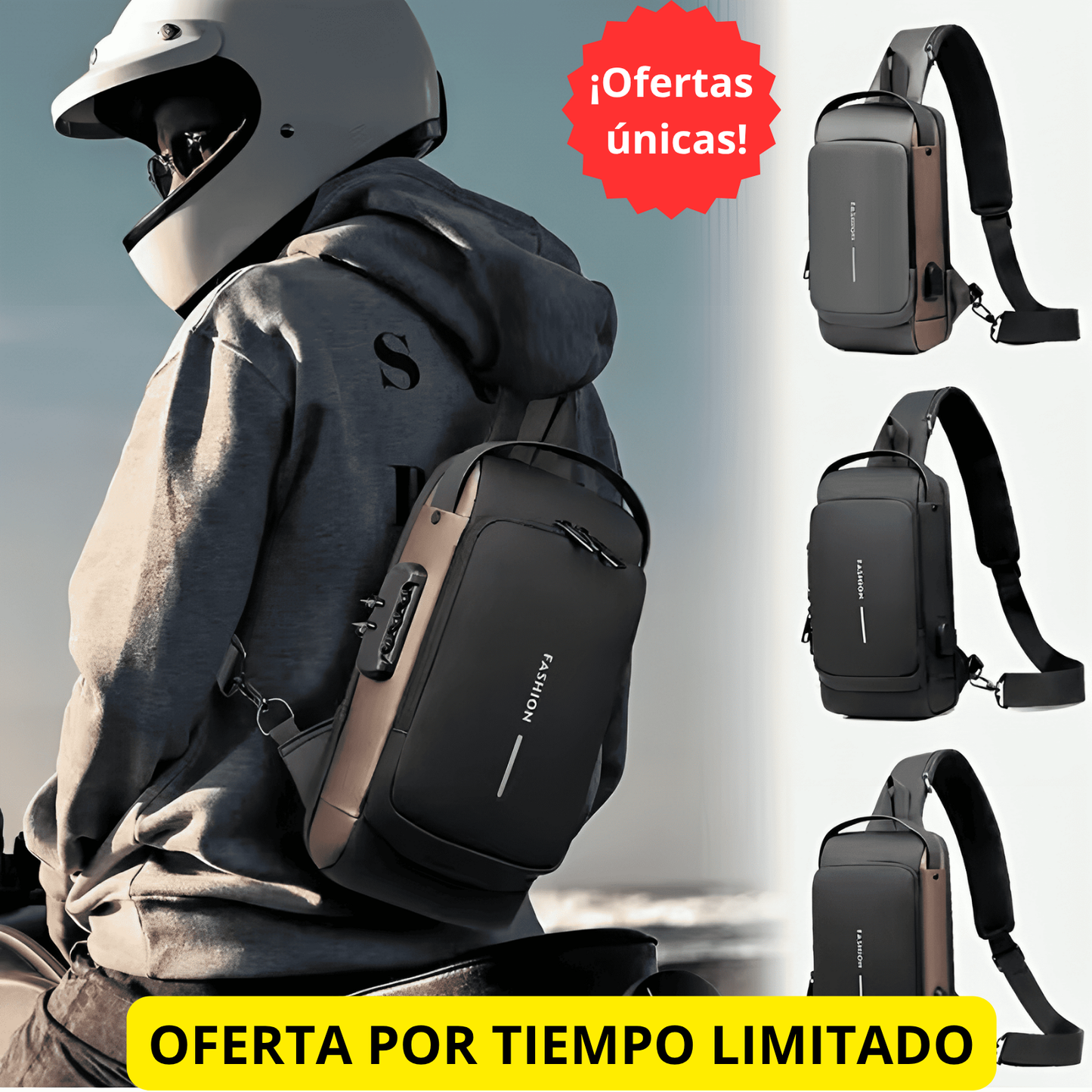 BOLSO ANTIRROBO IMPERMEABLE