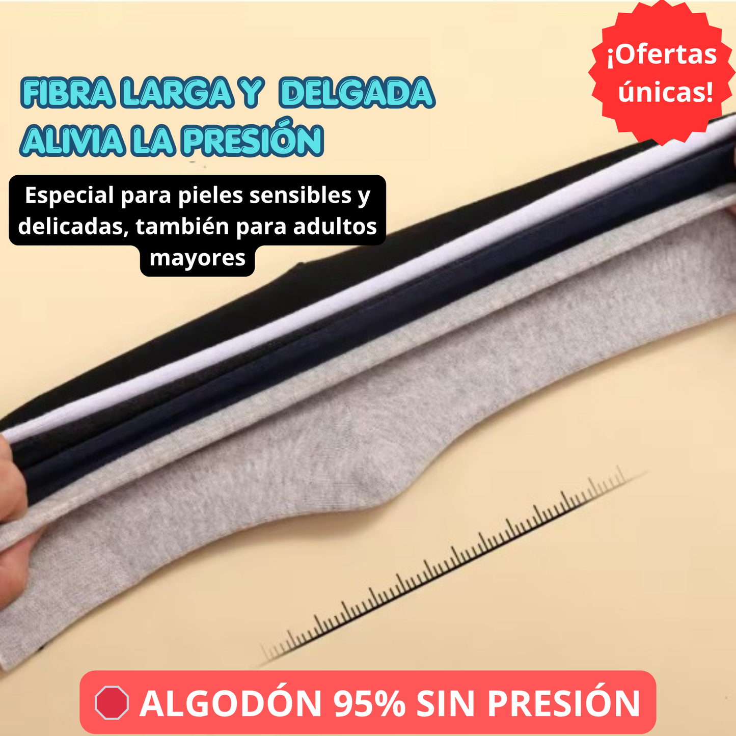 CirculaPro™ Calcetines (12 pares) camine sin dolor ni marcas
