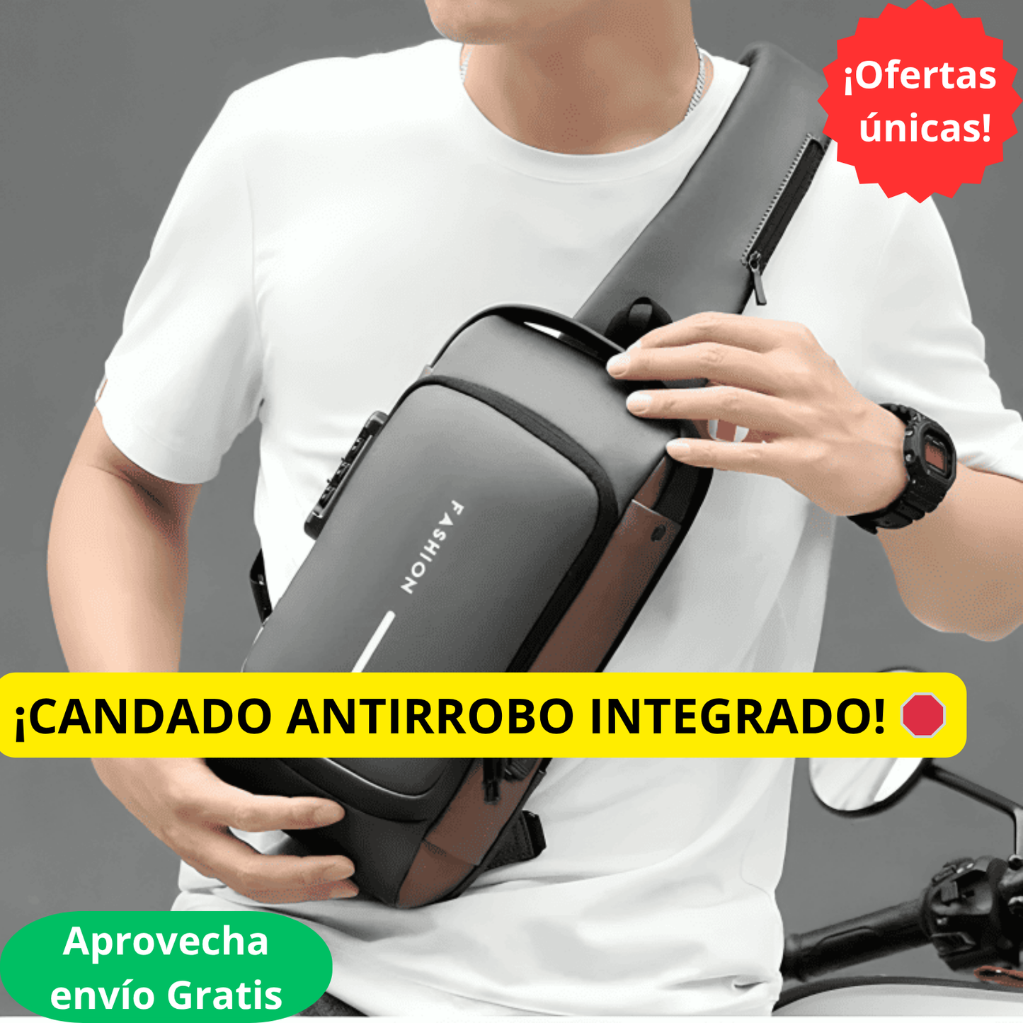 BOLSO ANTIRROBO IMPERMEABLE