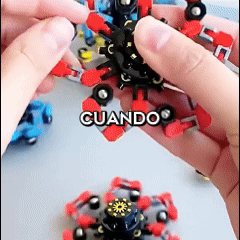 JUGUETE FIDGET SPINNER TRANSFORMABLE ANTIESTR