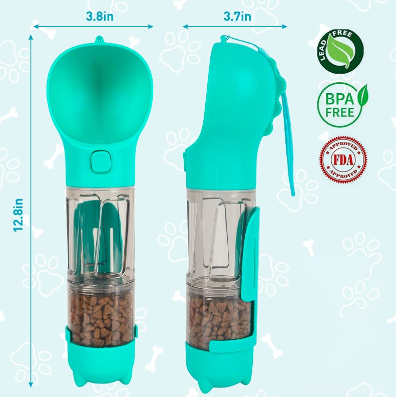 NUEVA BOTELLA MULTIFUNCIONAL PARA MASCOTAS