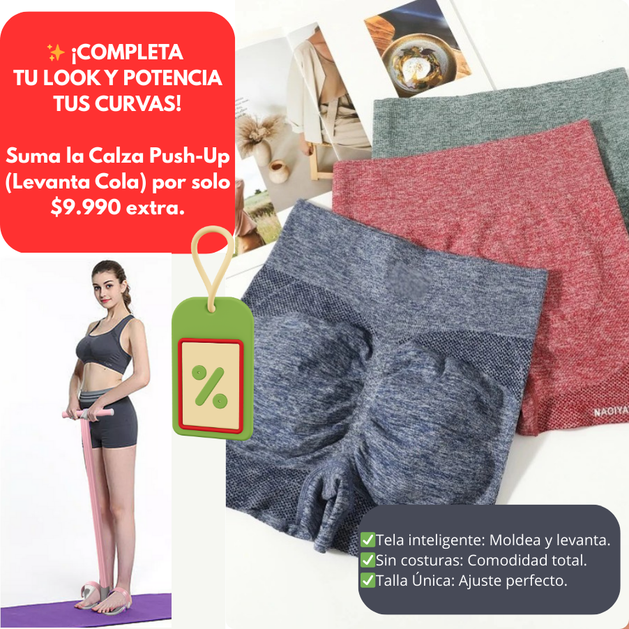GymHome™: Banda Modeladora con Pedal Pro
