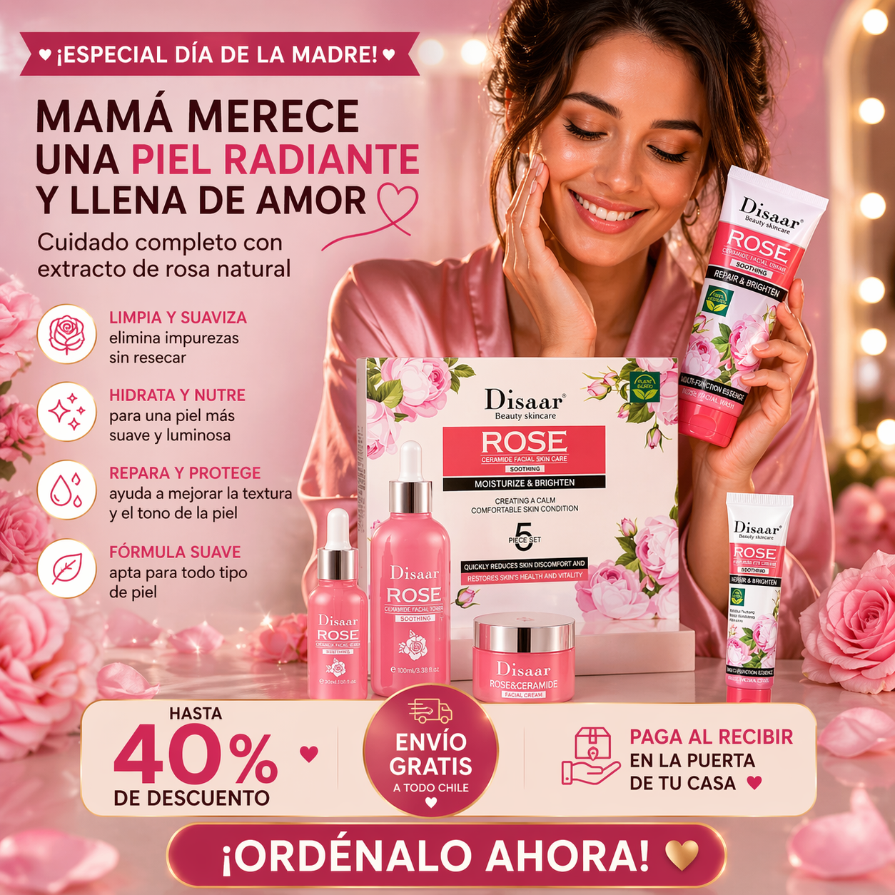 Kit Facial 5 Piezas