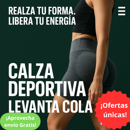 Calza Deportiva Push-Up (Efecto Levanta Cola)