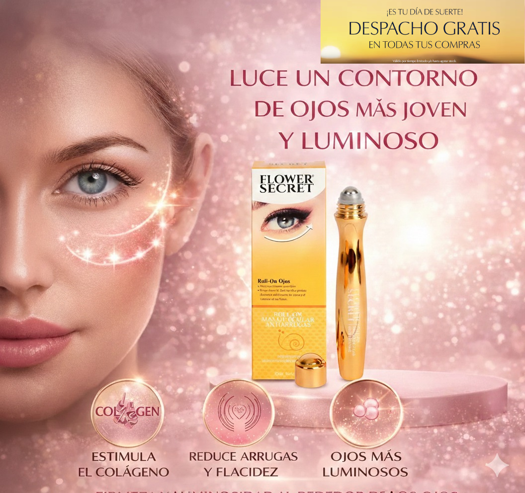 NUEVO SERUM ROLL-ON PARA CONTORNO DE OJOS