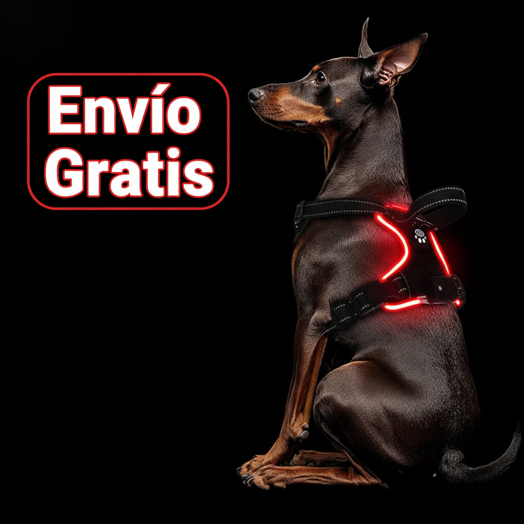 GlowGuard™: Arnés LED Pro de Seguridad y Control Total