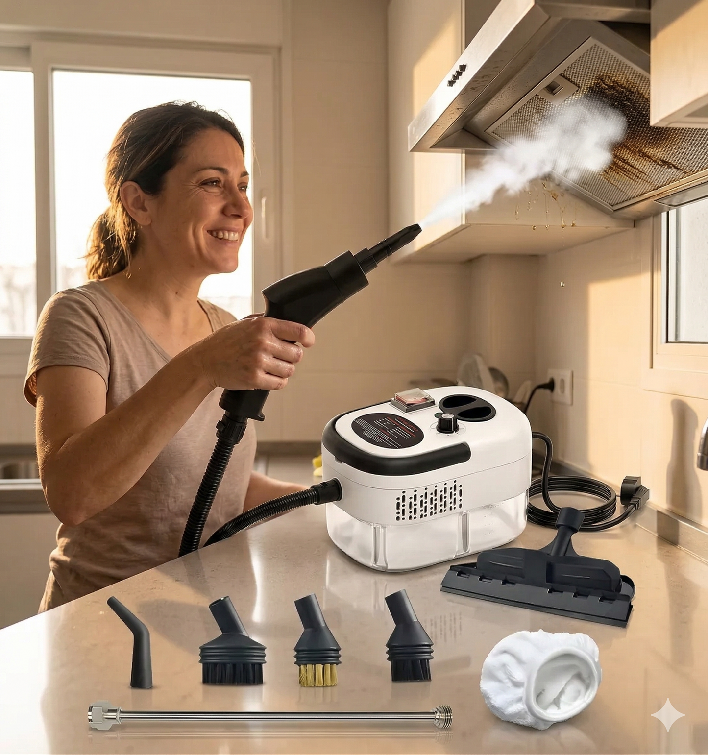 LIMPIADOR A VAPOR PORTATIL