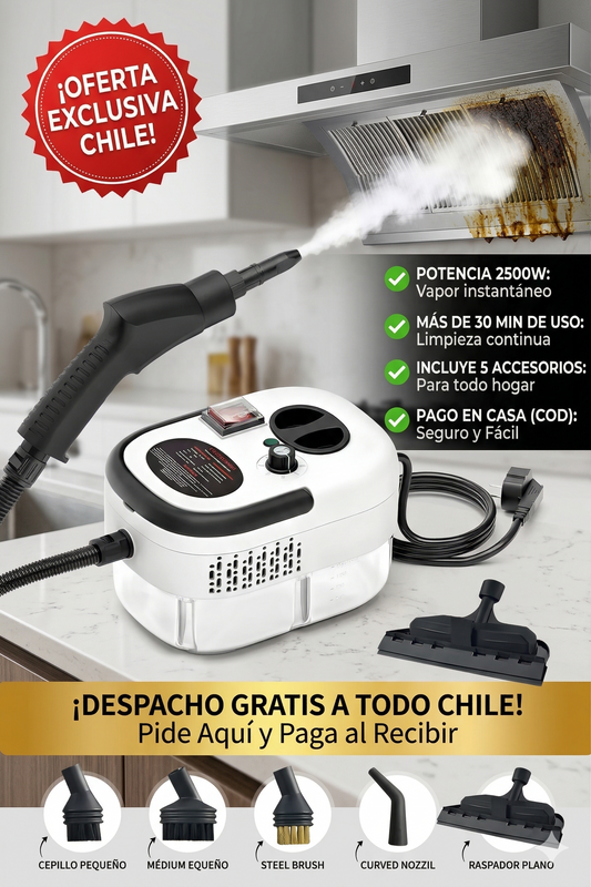 LIMPIADOR A VAPOR PORTATIL