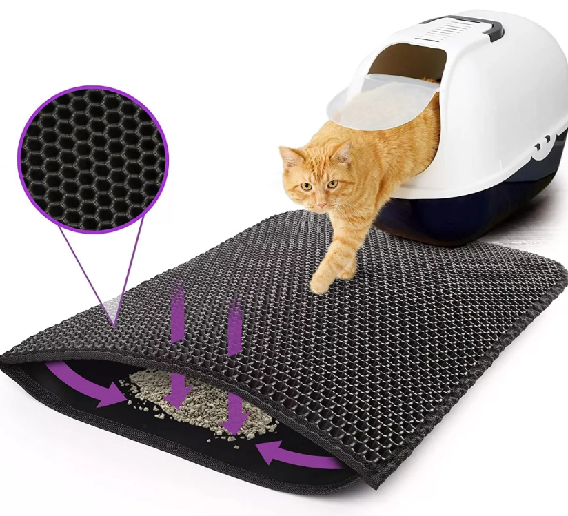 NUEVA ALFOMBRA PARA ATRAPAR ARENA DE GATOS