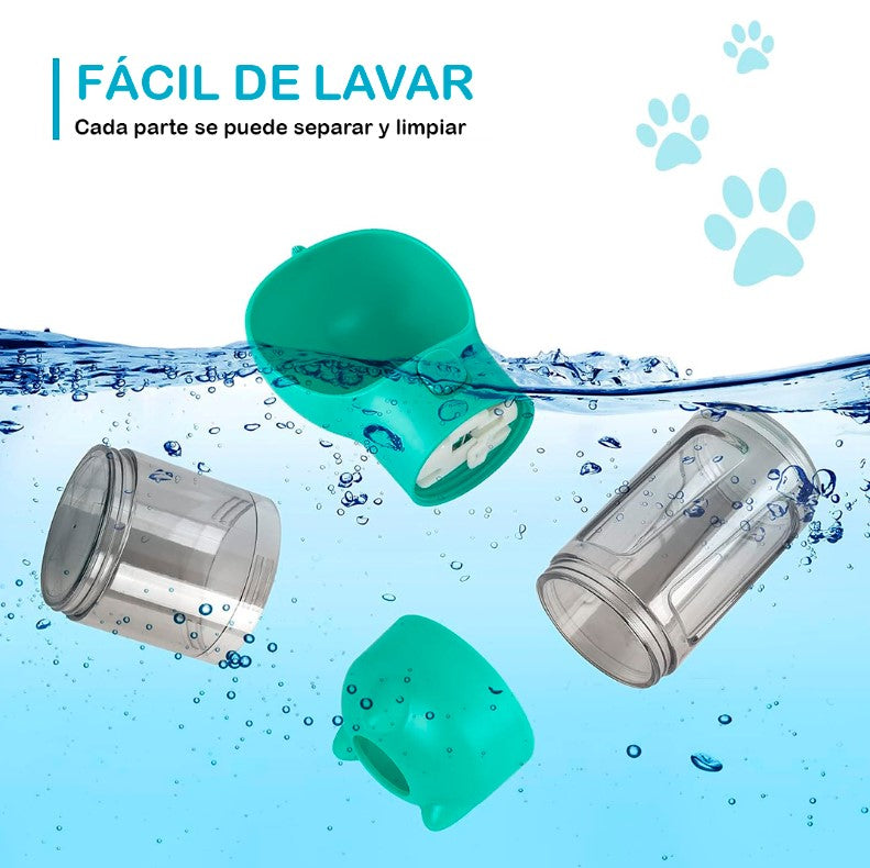 NUEVA BOTELLA MULTIFUNCIONAL PARA MASCOTAS