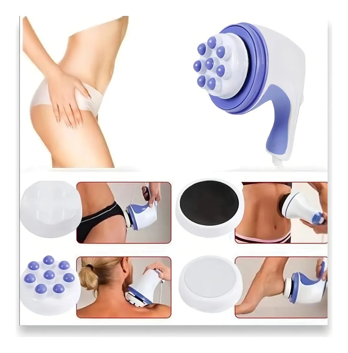 BODY-RELIEF: Masajeador Eléctrico 5 en 1