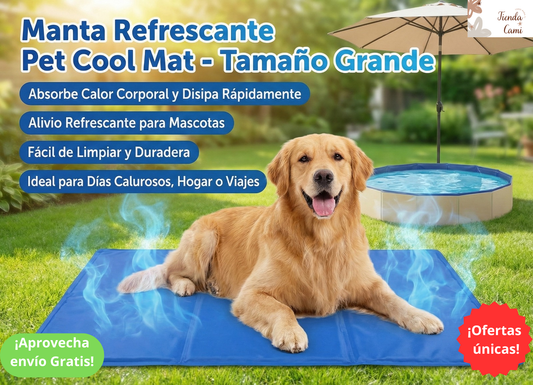 Manta Refrescante - Tamaño Universal (90x50cm) 🐶