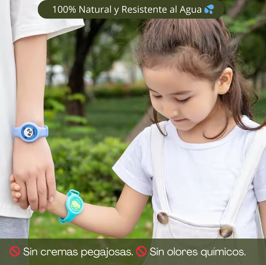 PULSERA ANTIMOSQUITOS PARA NIÑOS