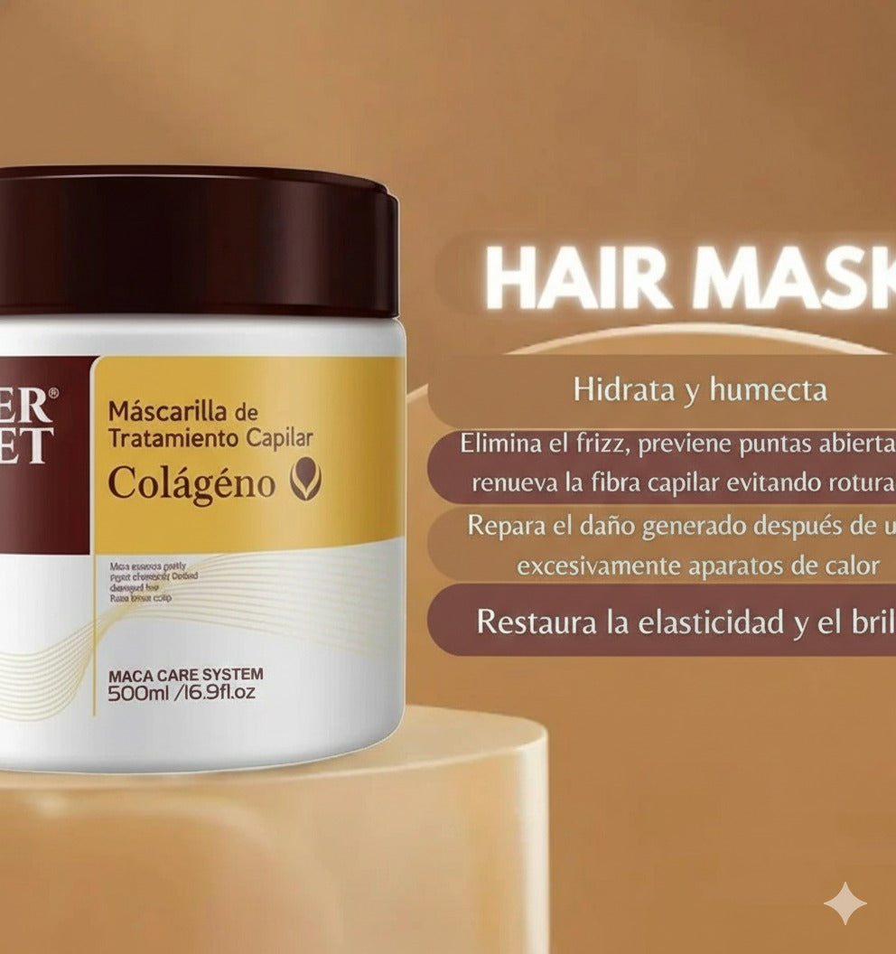 PURE COLLAGEN: MASCARILLA DE REPARACIÓN CAPILAR