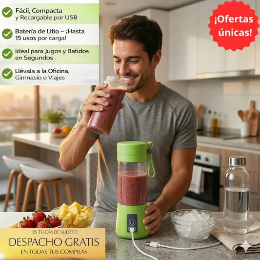 Licuadora Mezclador Portatil