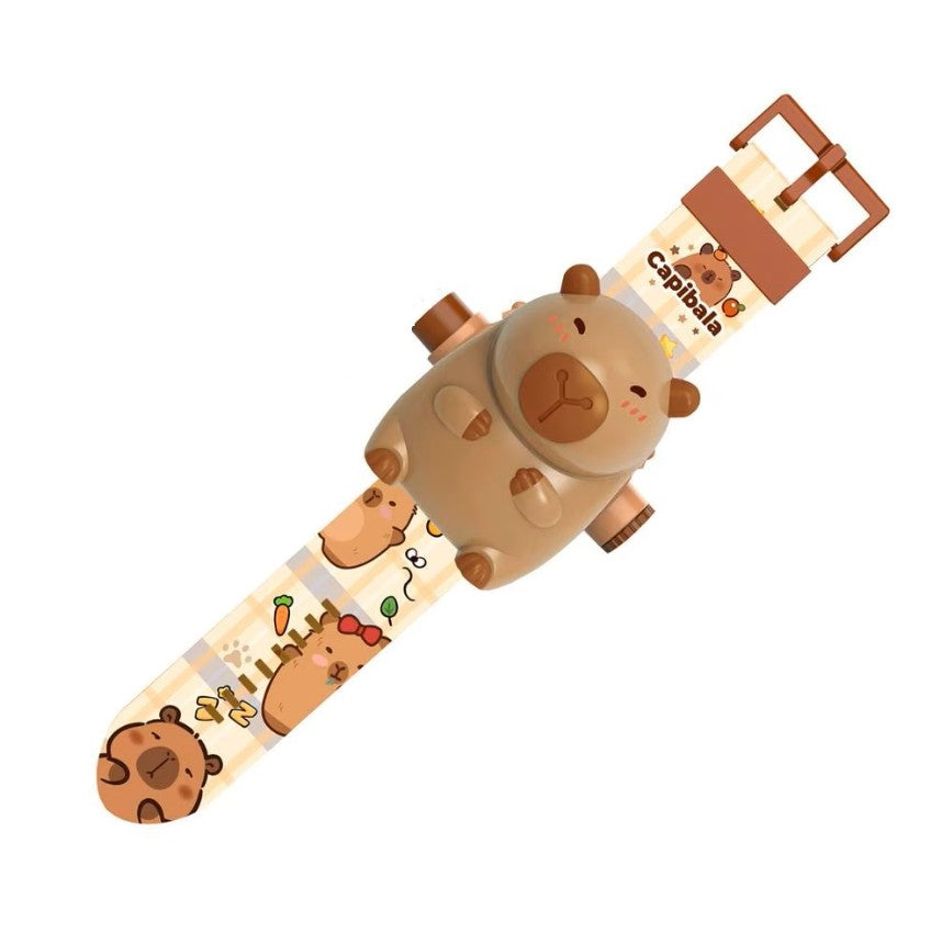 Pack x2 Relojes Proyector Capibara 3D (Edición Viral TikTok)