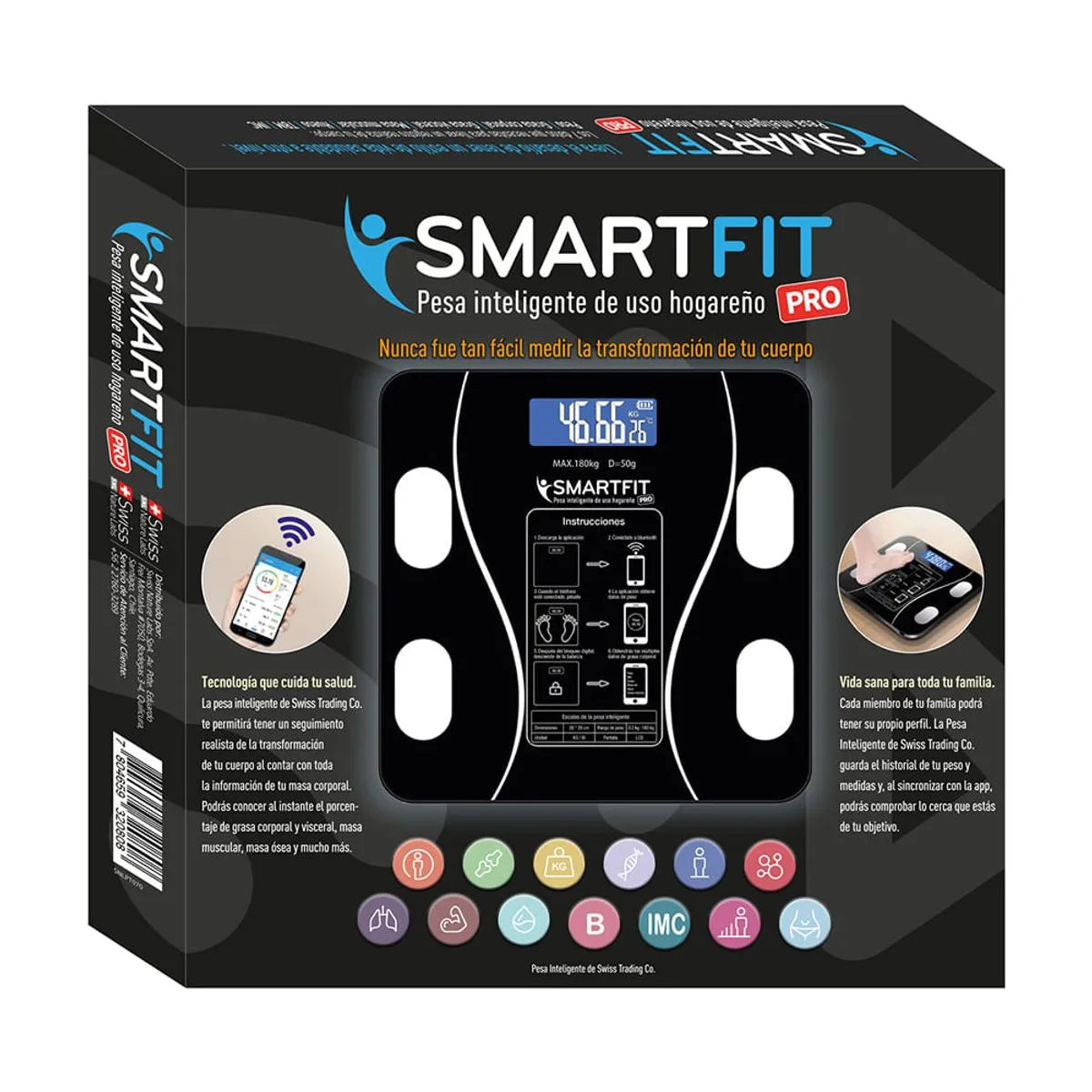 Smart Fit Pro Pesa Inteligente Con App