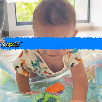 TAPETE DE AGUA INFLABLE PARA BEBÉ