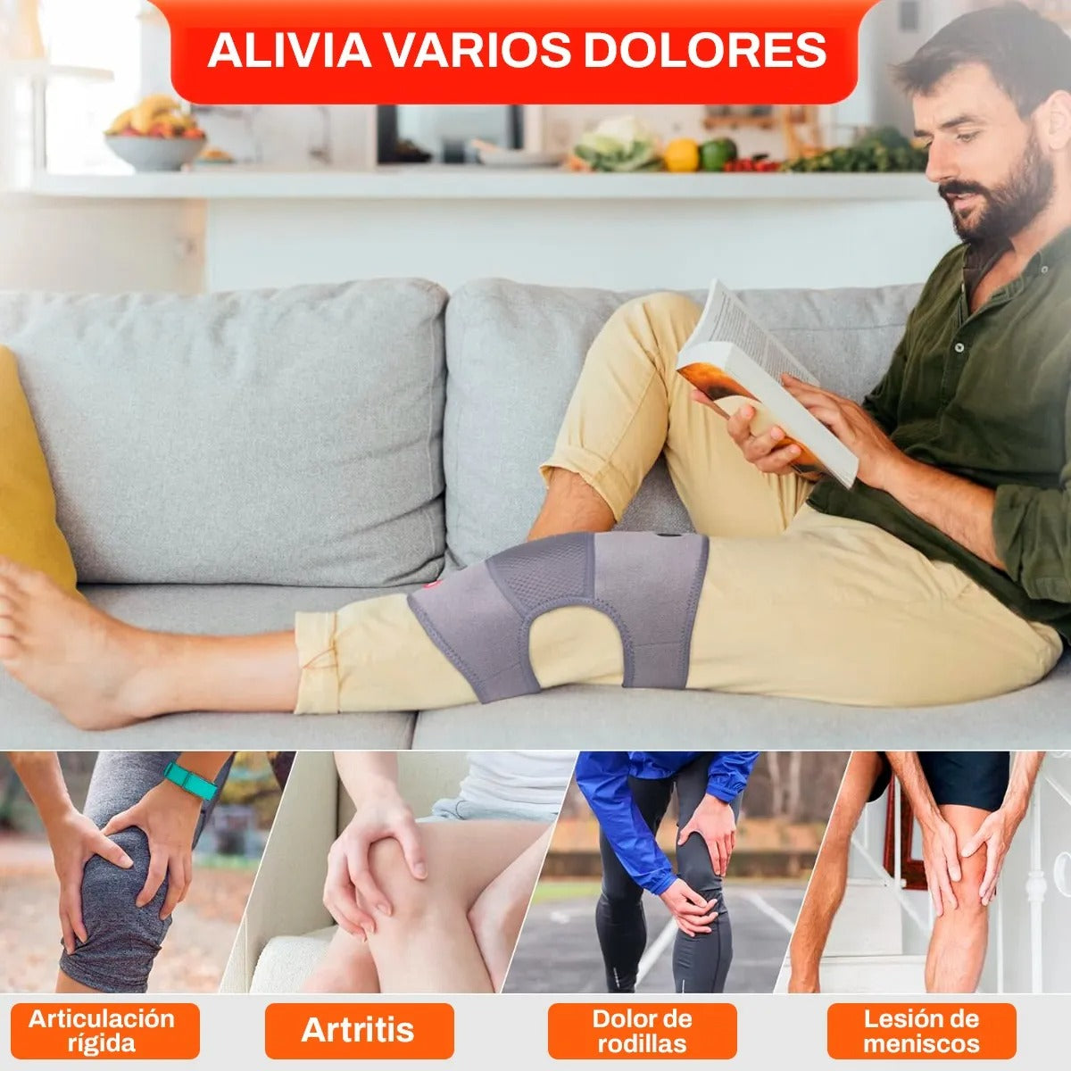 Rodillera Electrica Recargable