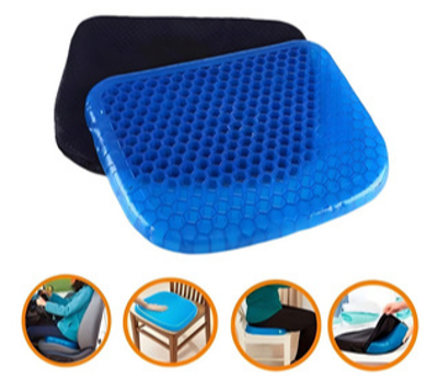 GEL-CONFORT PRO: Cojín Ergonómico de Doble Capa