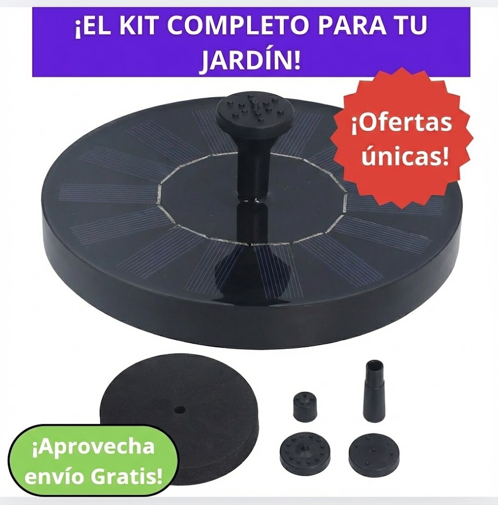 NUEVA FUENTE DE AGUA SOLAR