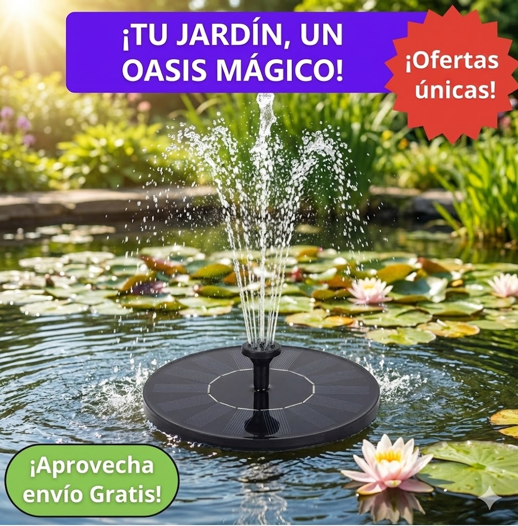 NUEVA FUENTE DE AGUA SOLAR