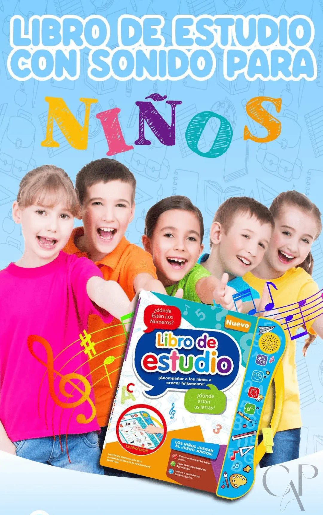 Libro Didáctico con Sonidos 🎶