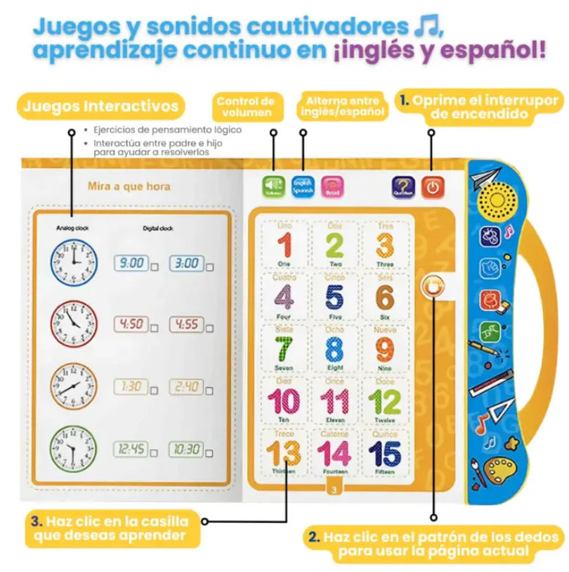 Libro Didáctico con Sonidos 🎶