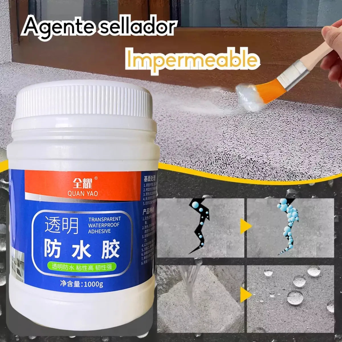 Sellador Impermeable 1KG